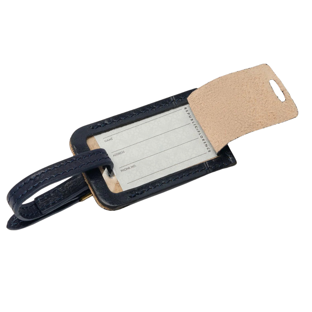 AWS X Republic Of Florence - Leather Travel Tag