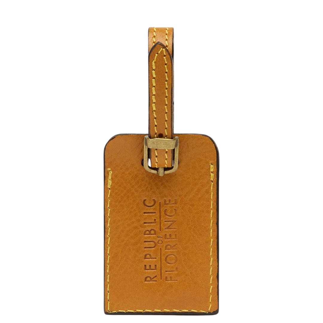 AWS X Republic Of Florence - Leather Travel Tag