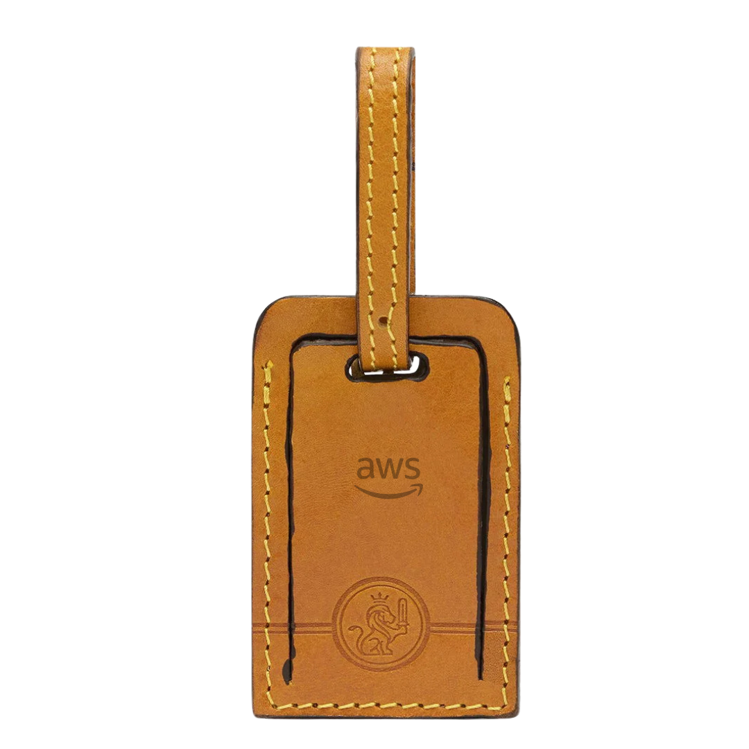 AWS X Republic Of Florence - Leather Travel Tag