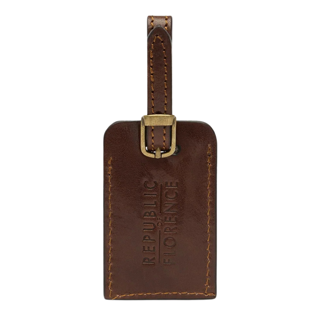 AWS X Republic Of Florence - Leather Travel Tag