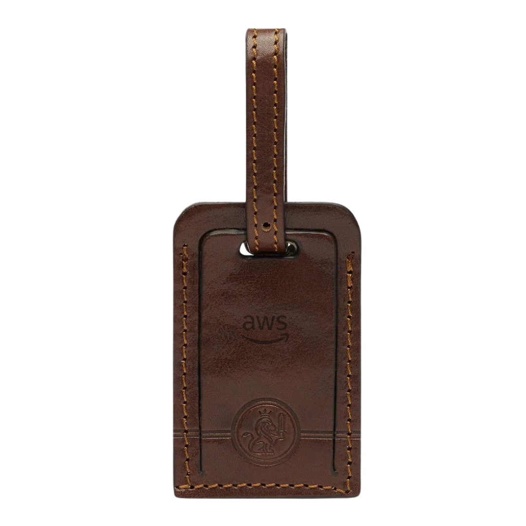 AWS X Republic Of Florence - Leather Travel Tag