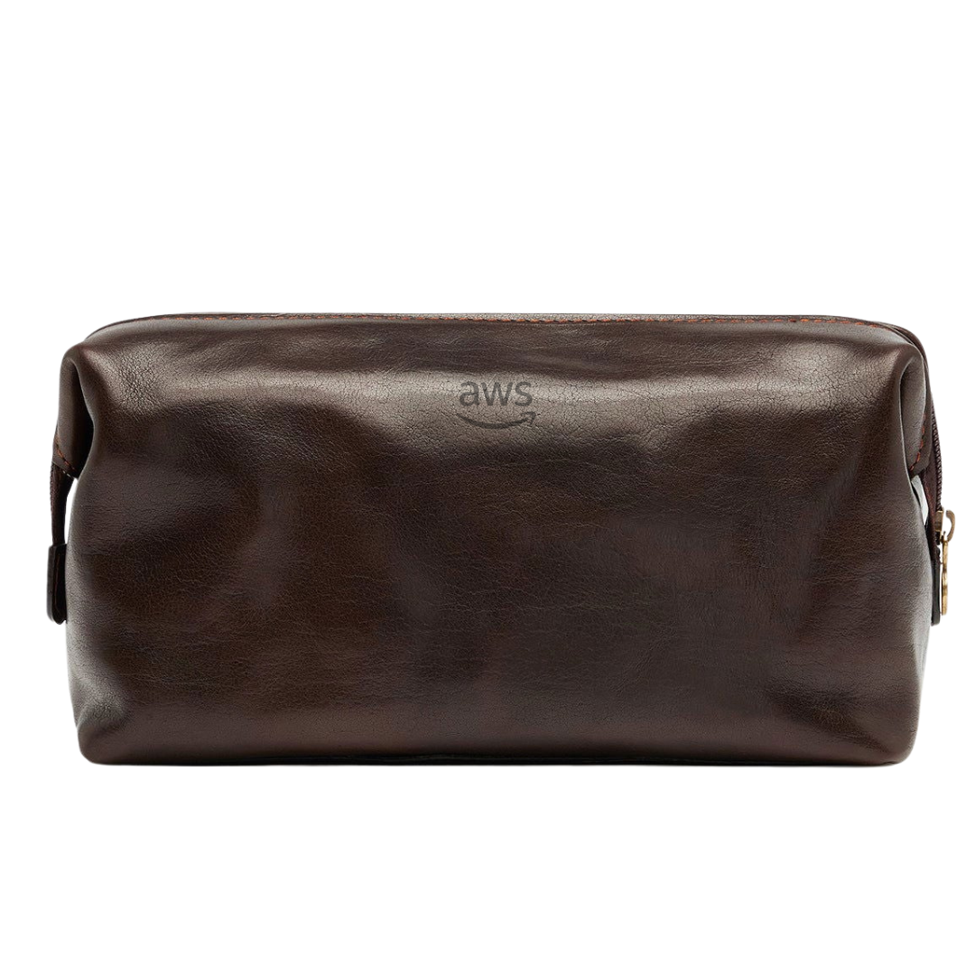 AWS X Republic Of Florence - Grand Dopp Kit - Leather Toiletry Bag