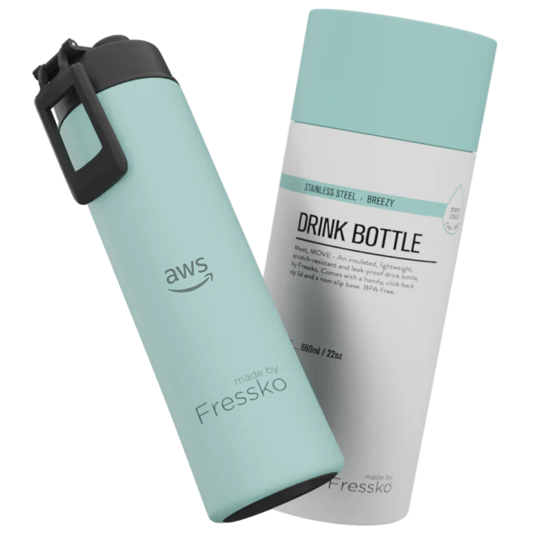MOVE 660ml Bottle l Insulated Stainless Steel l Made By Fressco