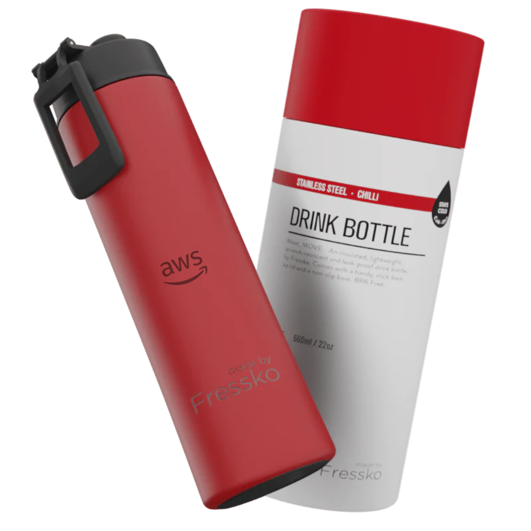 MOVE 660ml Bottle l Insulated Stainless Steel l Made By Fressco