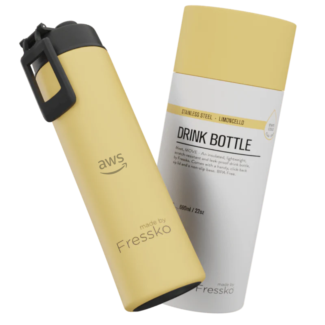 MOVE 660ml Bottle l Insulated Stainless Steel l Made By Fressco