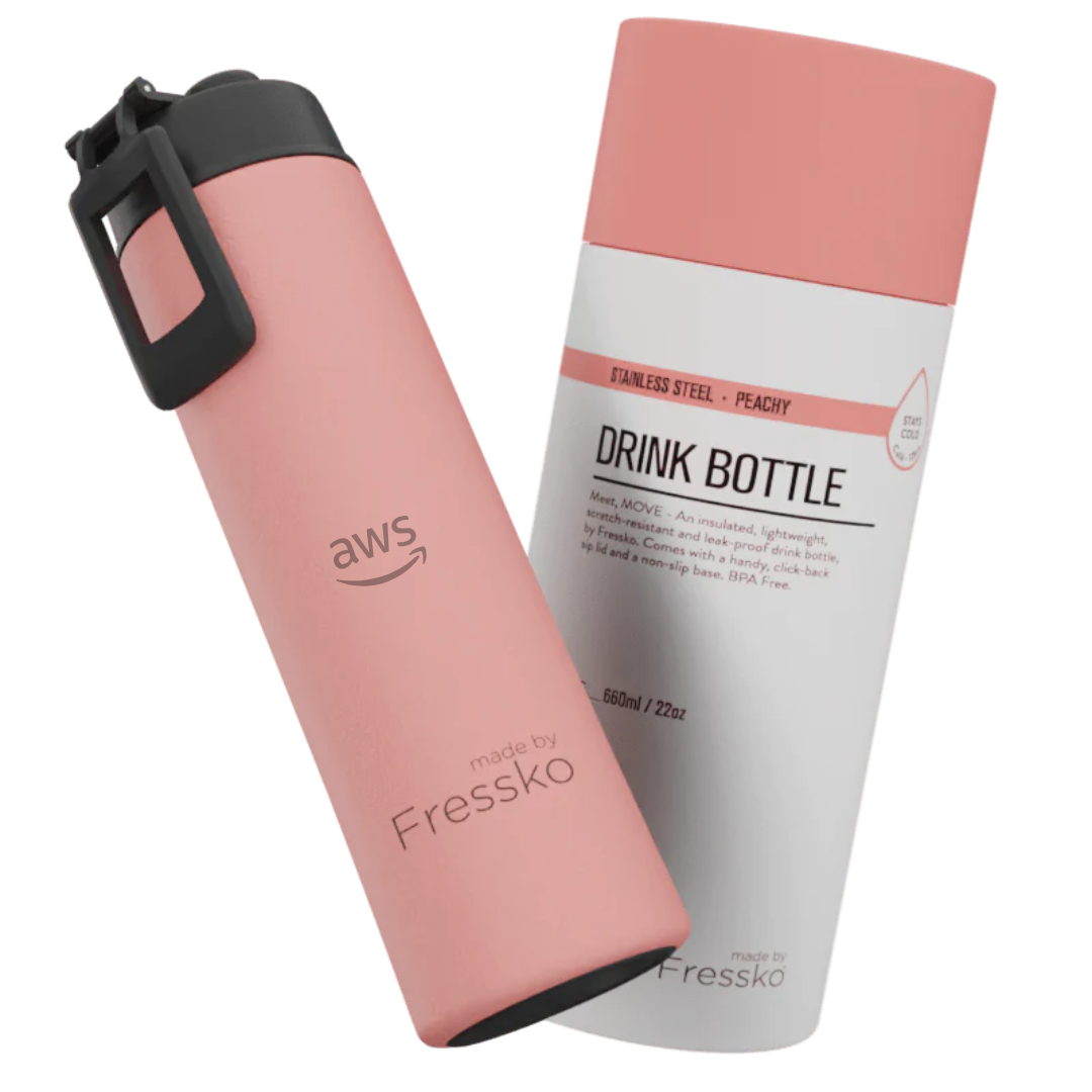 MOVE 660ml Bottle l Insulated Stainless Steel l Made By Fressco