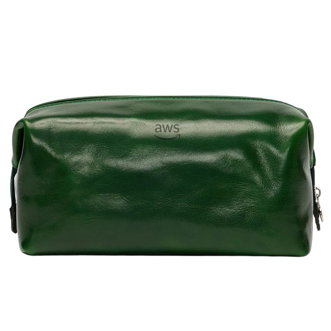 AWS X Republic Of Florence - Grand Dopp Kit - Leather Toiletry Bag