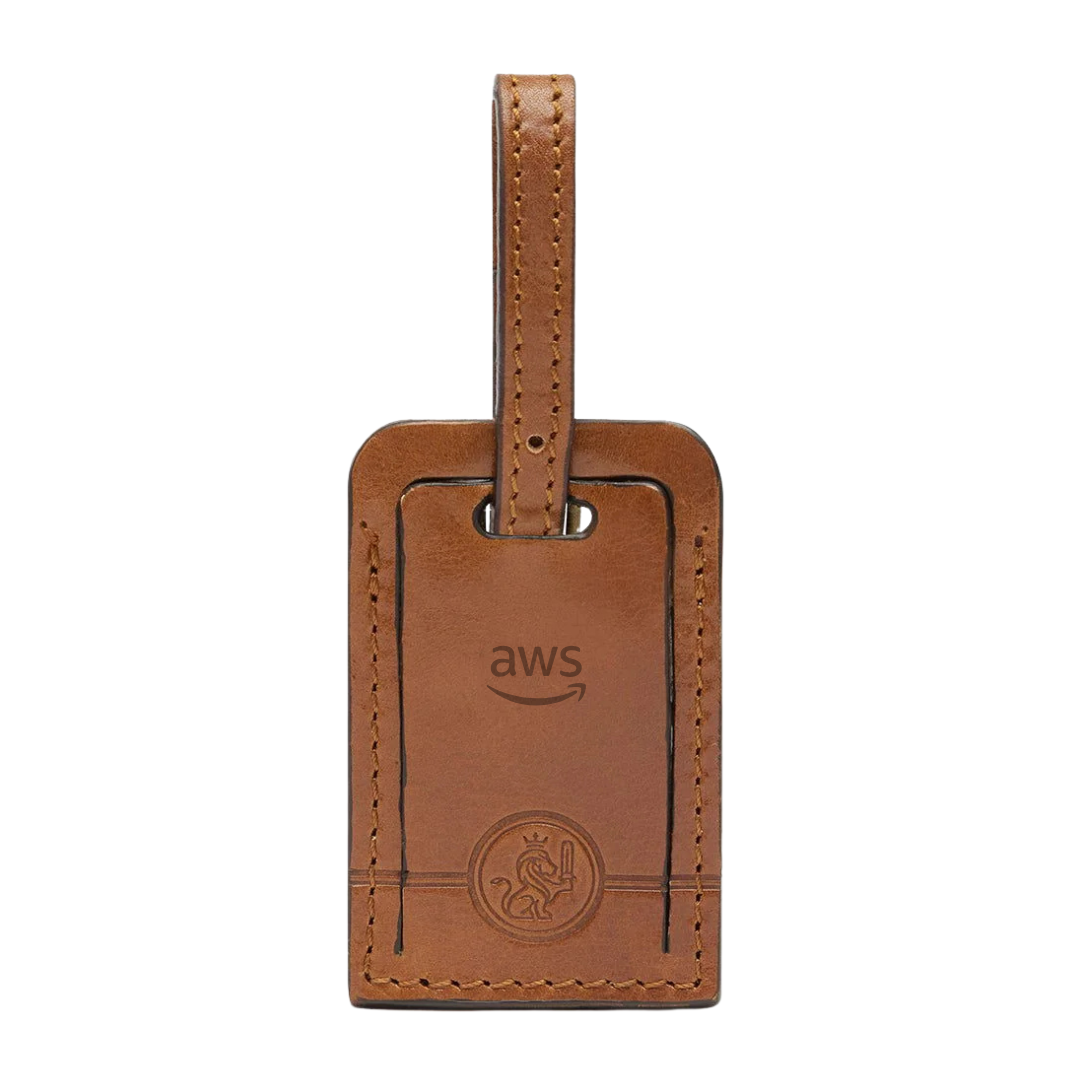 AWS X Republic Of Florence - Leather Travel Tag