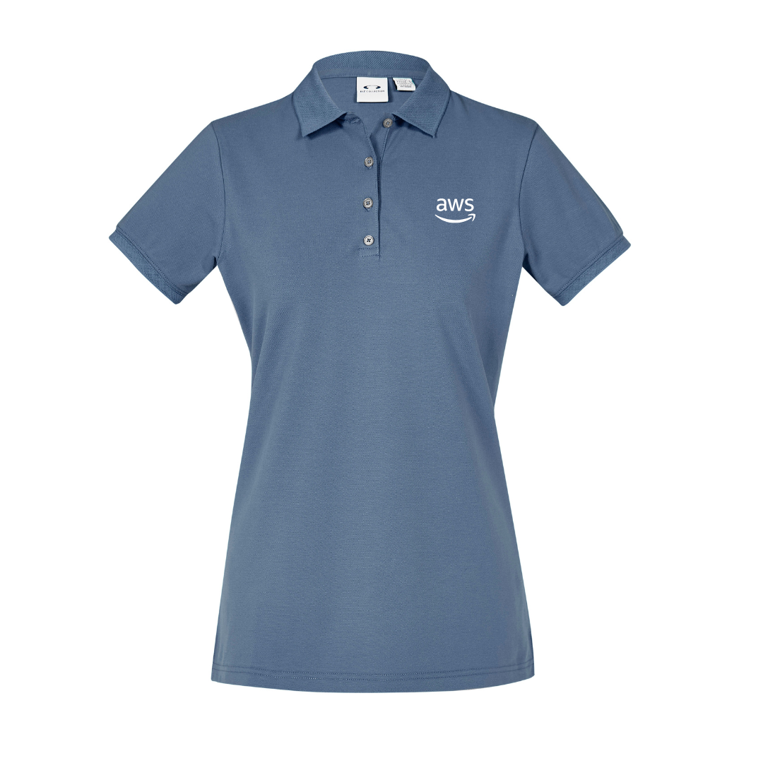 AWS Women's Luxe Polo. A new age polo