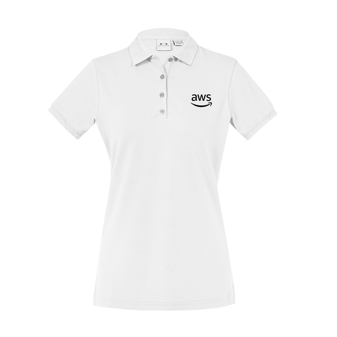AWS Women's Luxe Polo. A new age polo