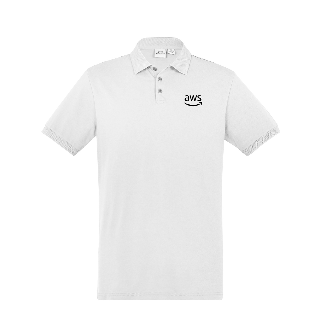 AWS Men's Luxe Polo. A new age polo.