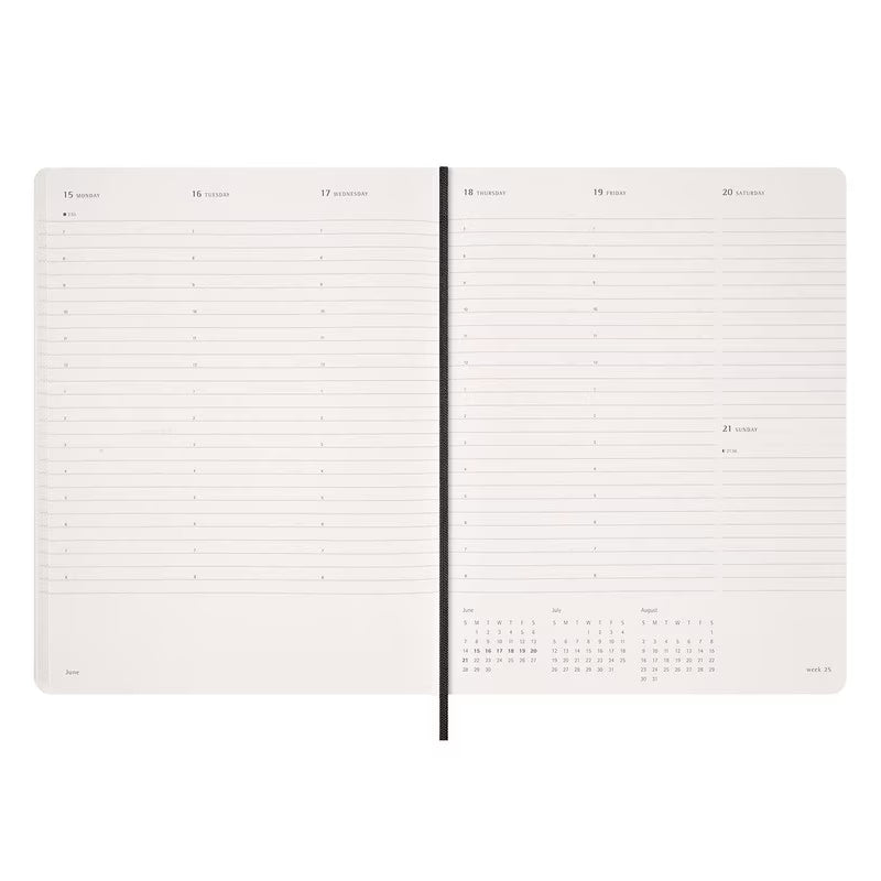 Moleskine - 2026 - 15 Month Weekly Vertical Soft Cover Planner - Extra Extra Large