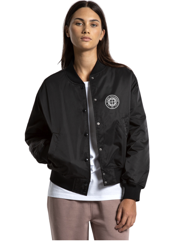 AWS Womens College Bomber Jacket TECHSUMMIT2026