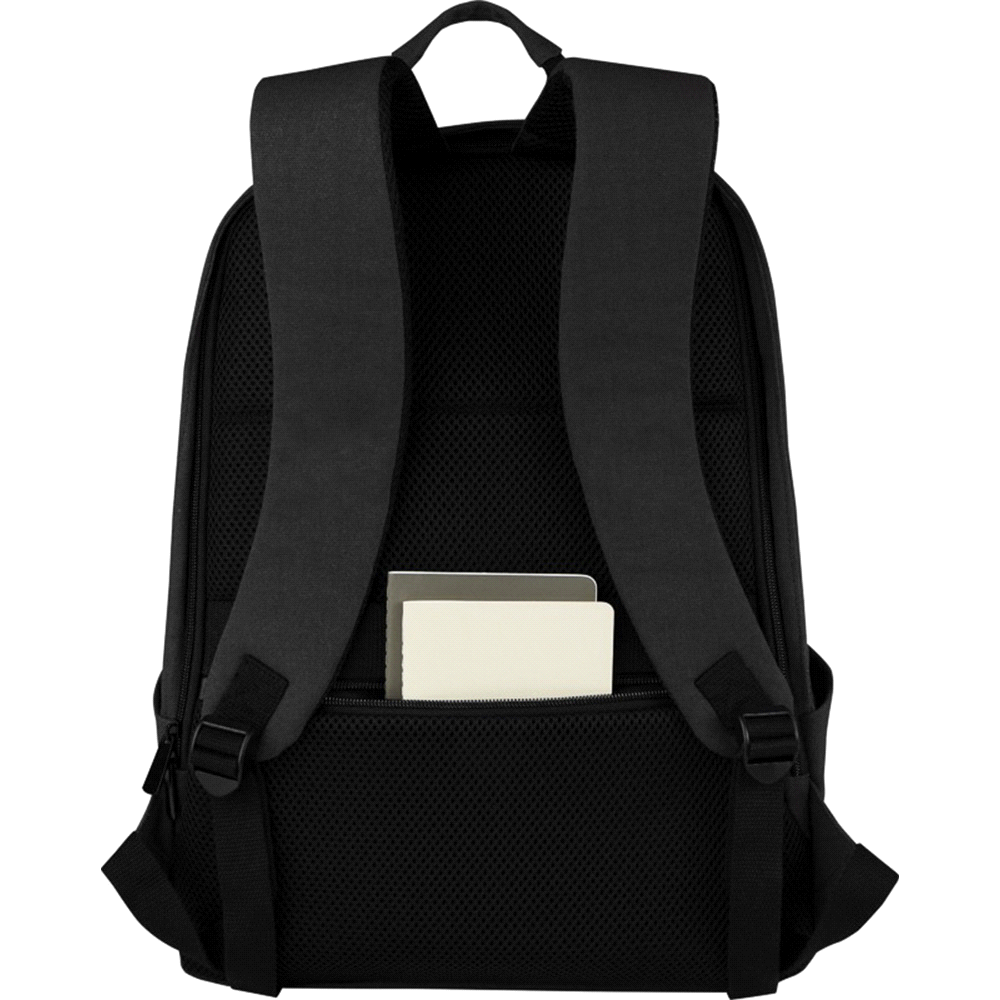 AWS Darani GRS Recycled Canvas Anti-Theft 15" 21L Laptop Backpack